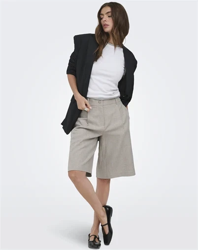 Only - ONLLinda Long Shorts - Fungi